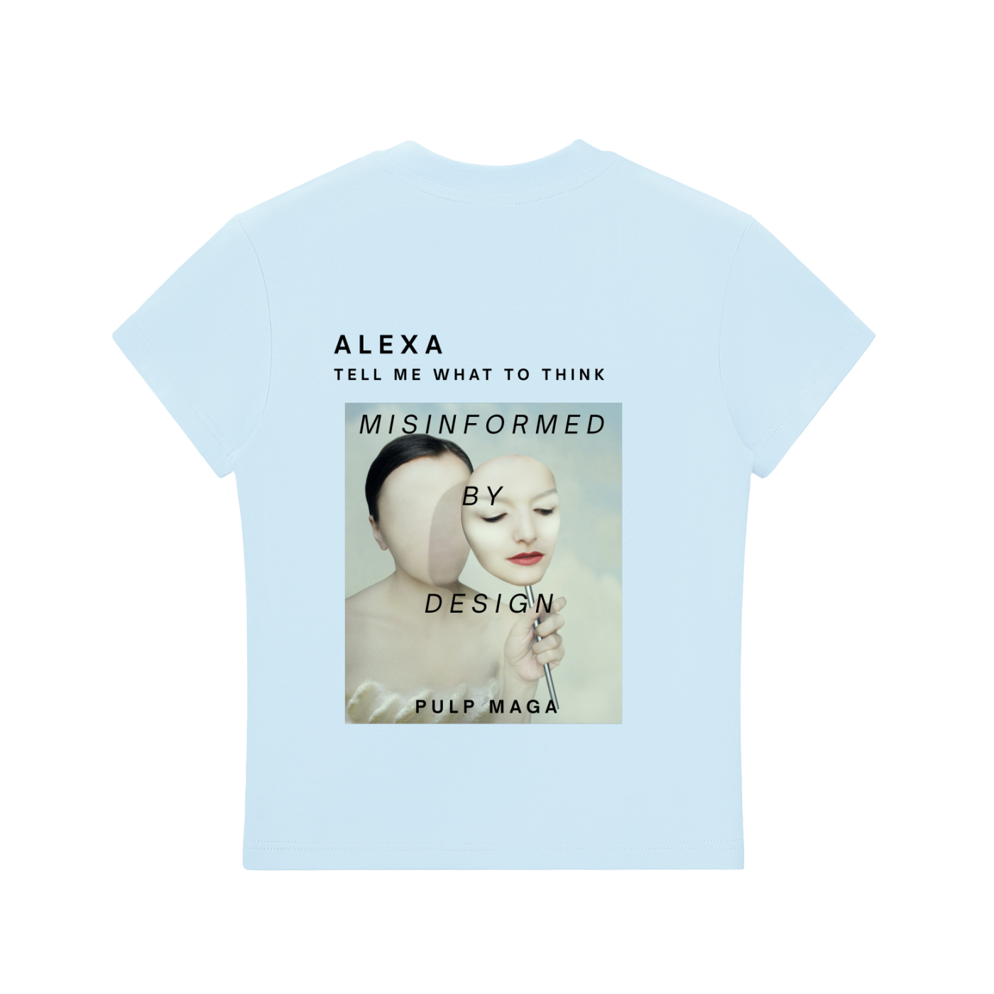 ALEXA, AM I REAL? - Graphic Bodycon Baby Tee