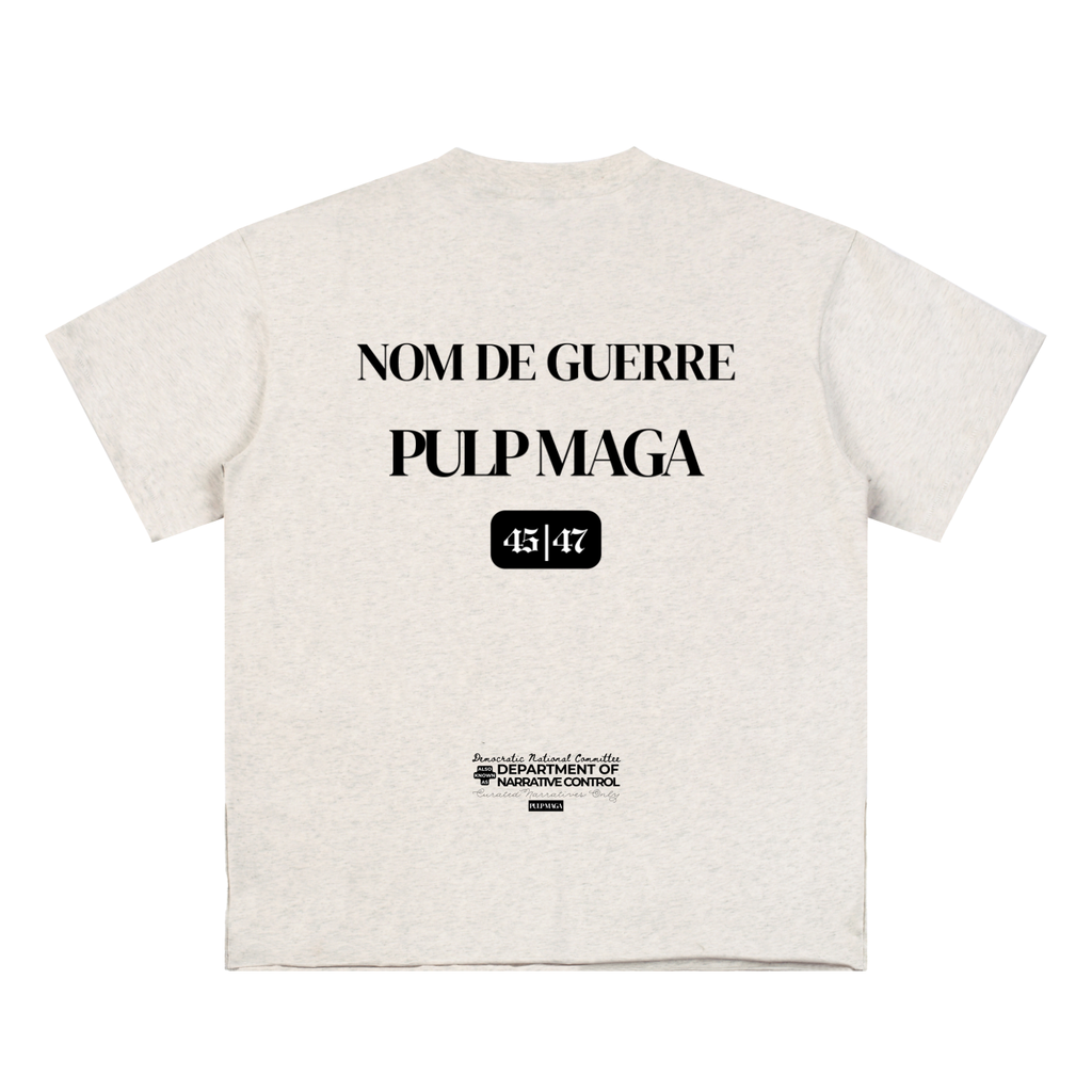 NOM DE GUERRE - Essential Cotton T-Shirt