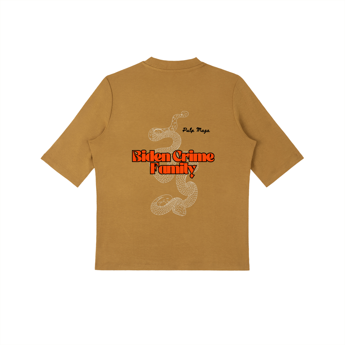 BIDEN CRIME FAMILY - Essential Mock Neck Tee