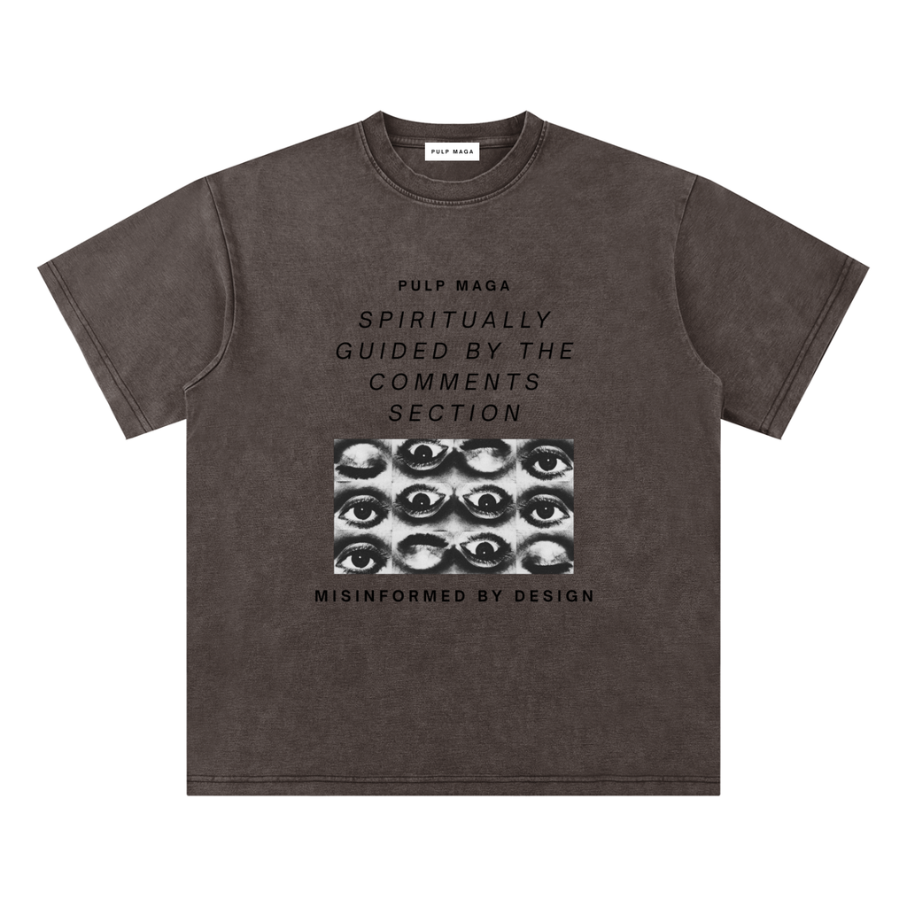 CTRL + ALT + BELIEVE - Bamboo Snow Washed T-Shirt