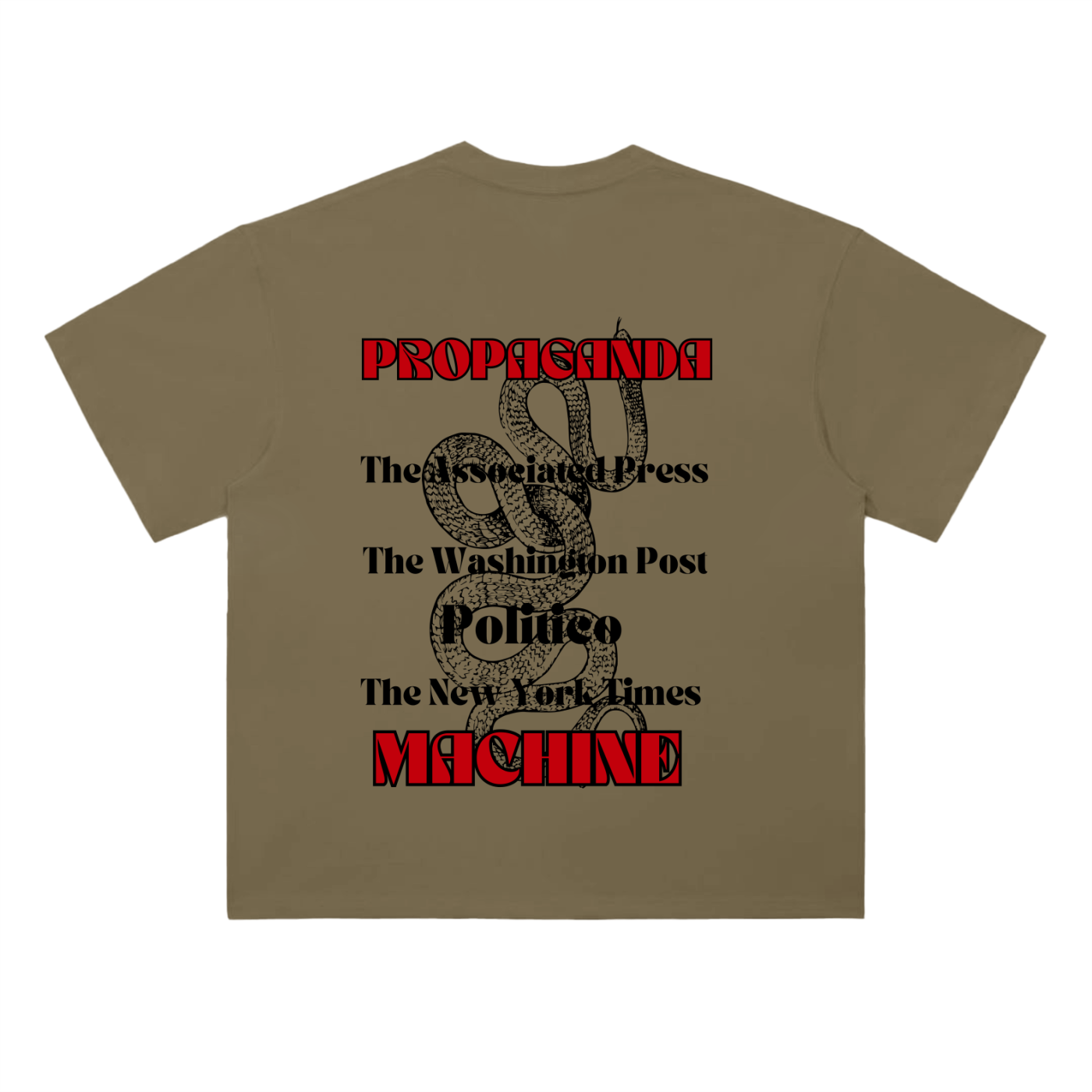 PROPAGANDA MACHINE - Heavyweight T-Shirt