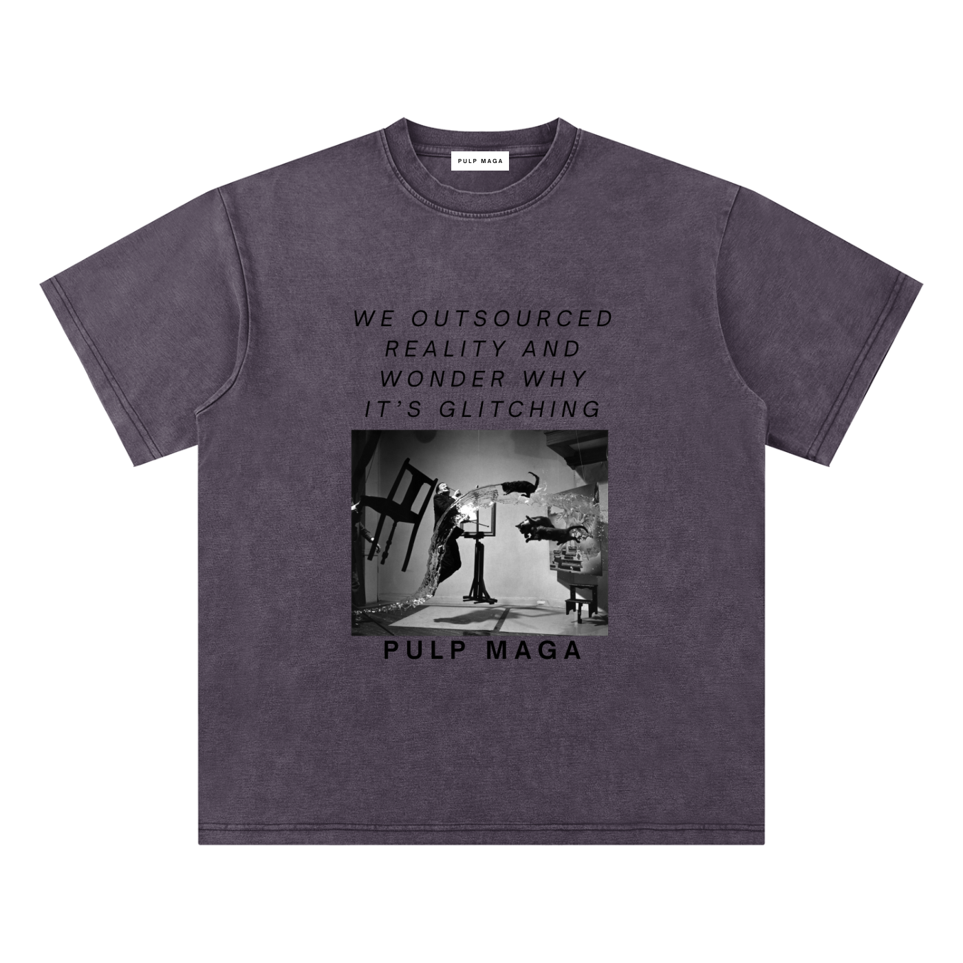 ERROR 404: REALITY NOT FOUND: Bamboo Snow Washed T-Shirt