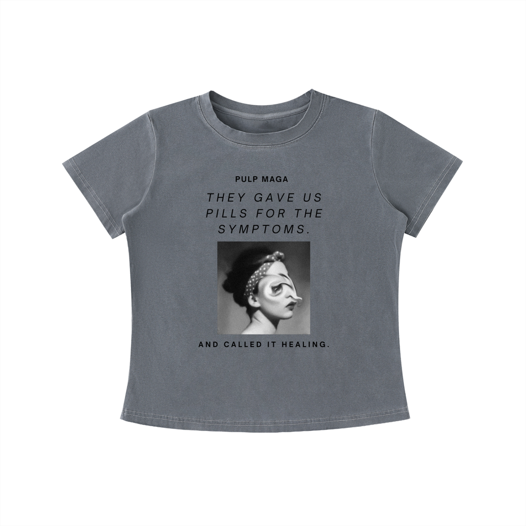 SIDE EFFECTS INCLUDE - Vintage Wash Slim Baby Tee