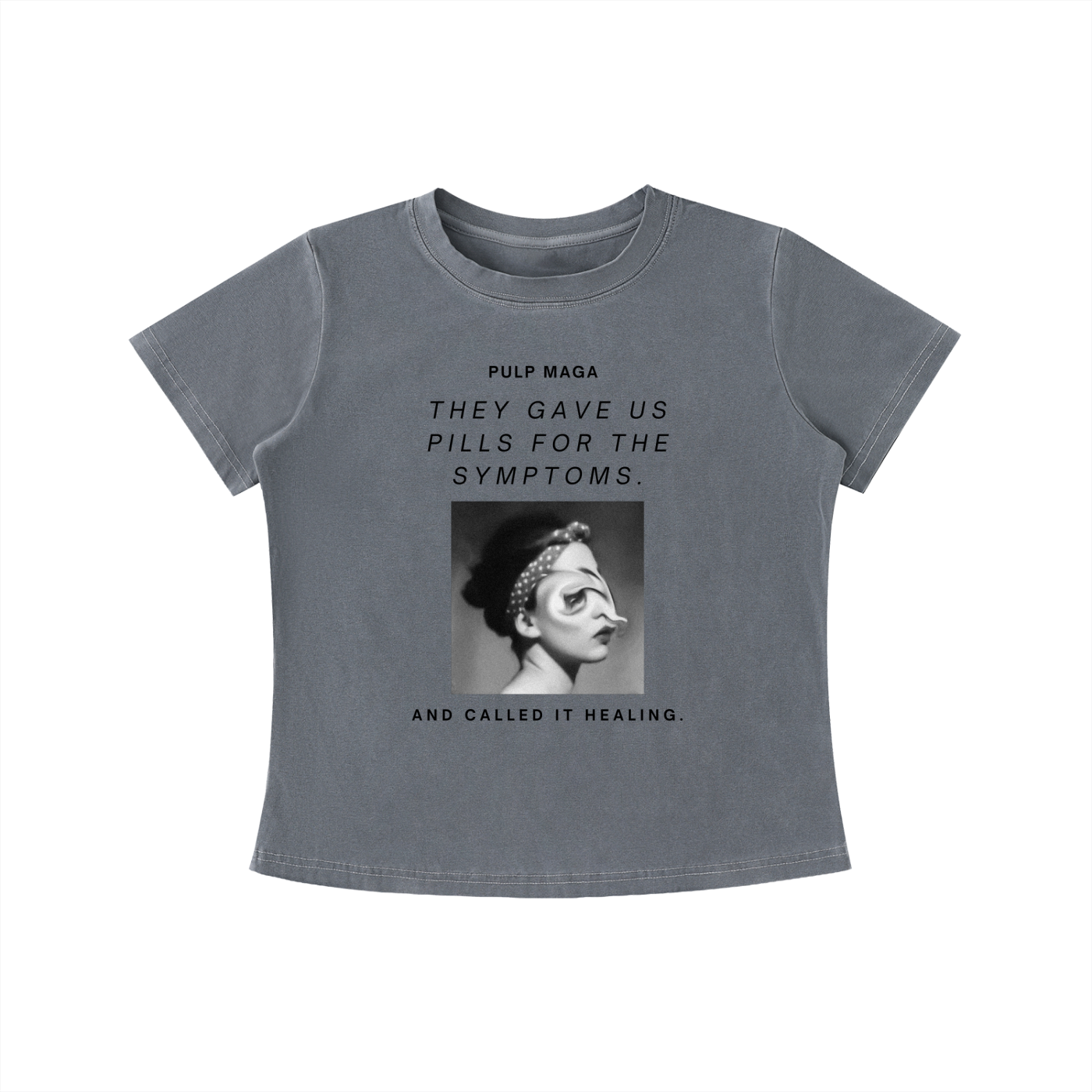 SIDE EFFECTS INCLUDE - Vintage Wash Slim Baby Tee