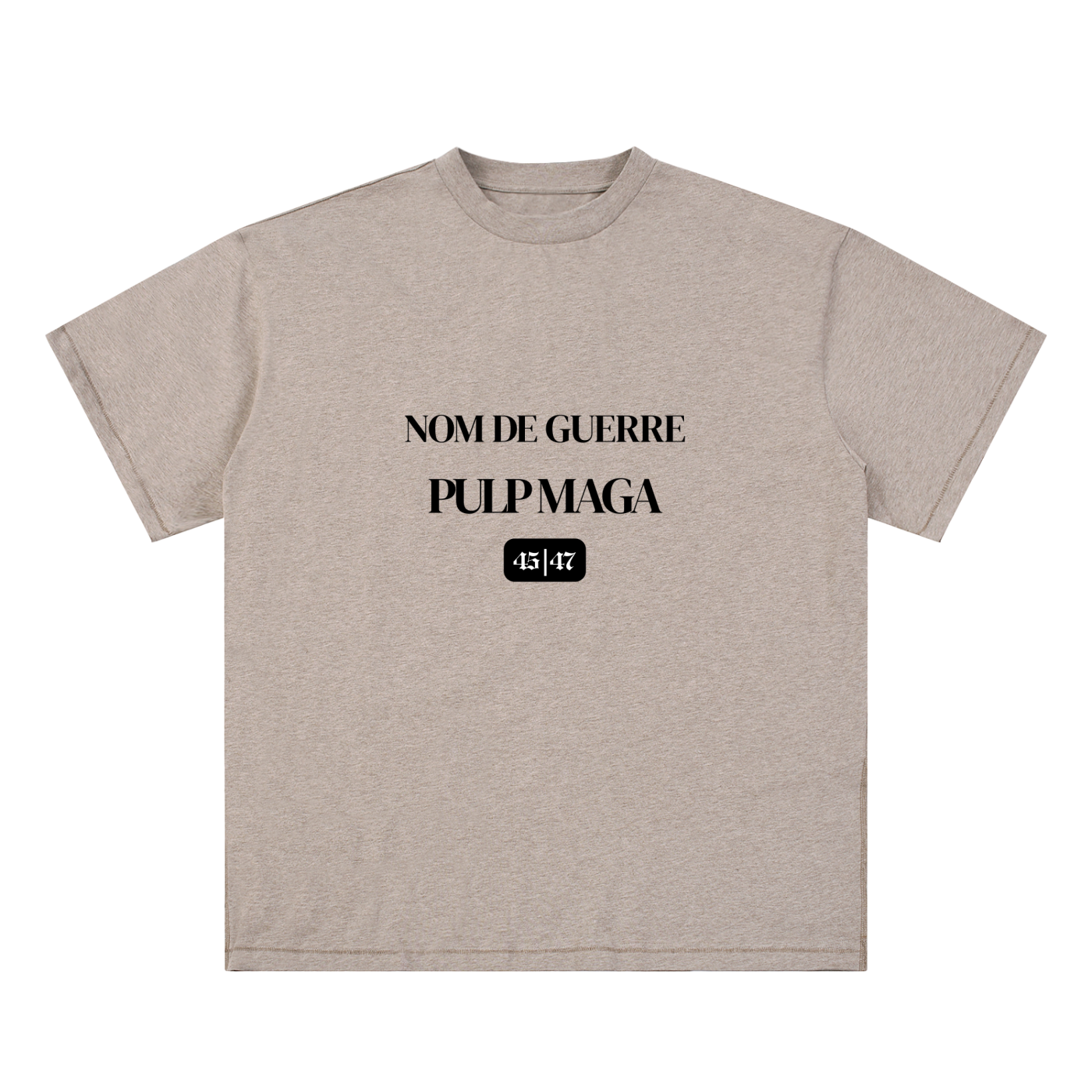 NOM DE GUERRE - Essential Cotton T-Shirt