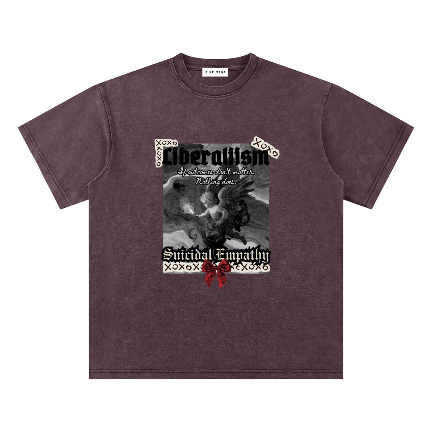 SUICIDAL EMPATHY - Bamboo Snow Washed T-Shirt