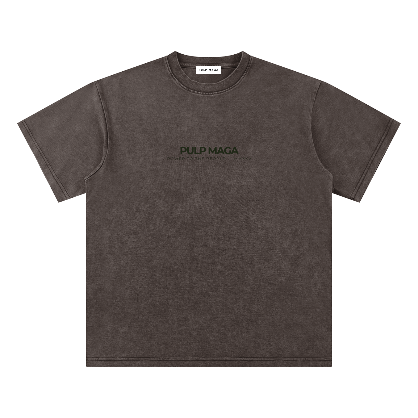 RED PILL MINERAL INK - Bamboo Snow Washed T-Shirt