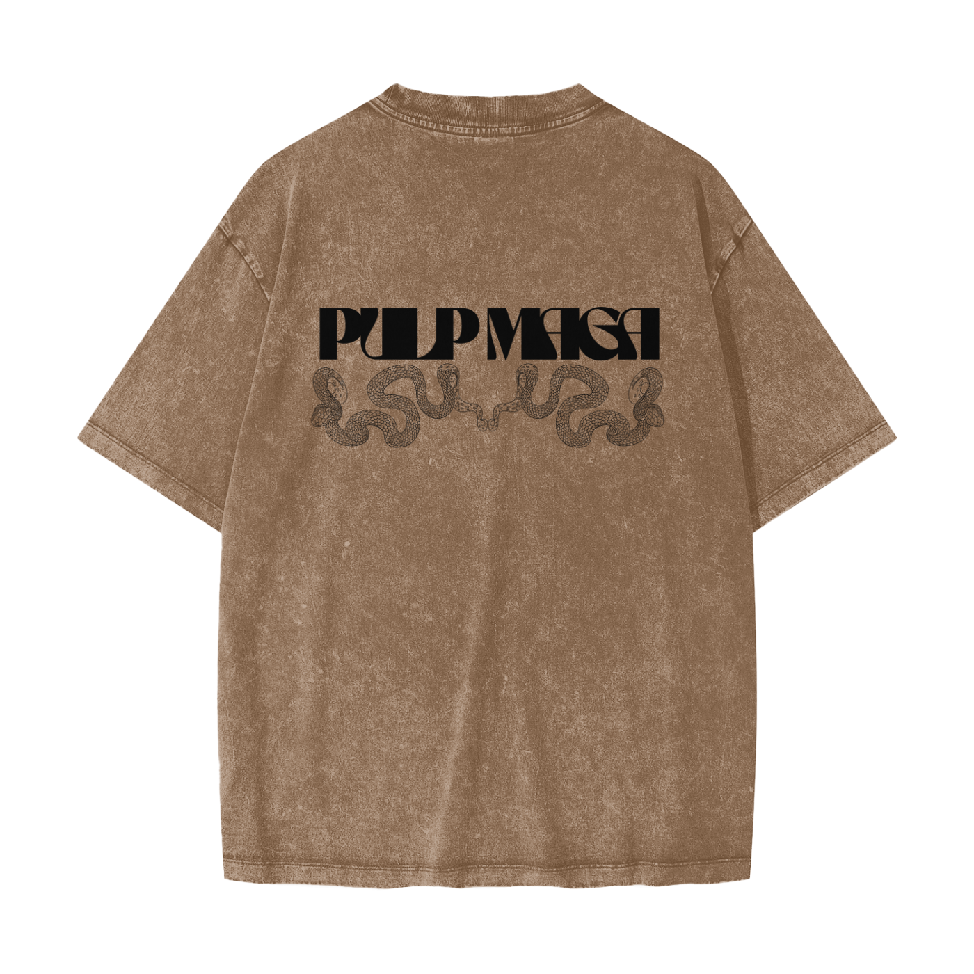 GEMINI SERPENT - Heavyweight Snow Washed T-Shirt