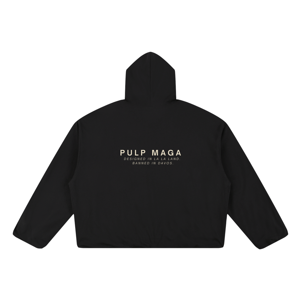 FAFO - Unisex Boxy Gather-Hem Hoodie