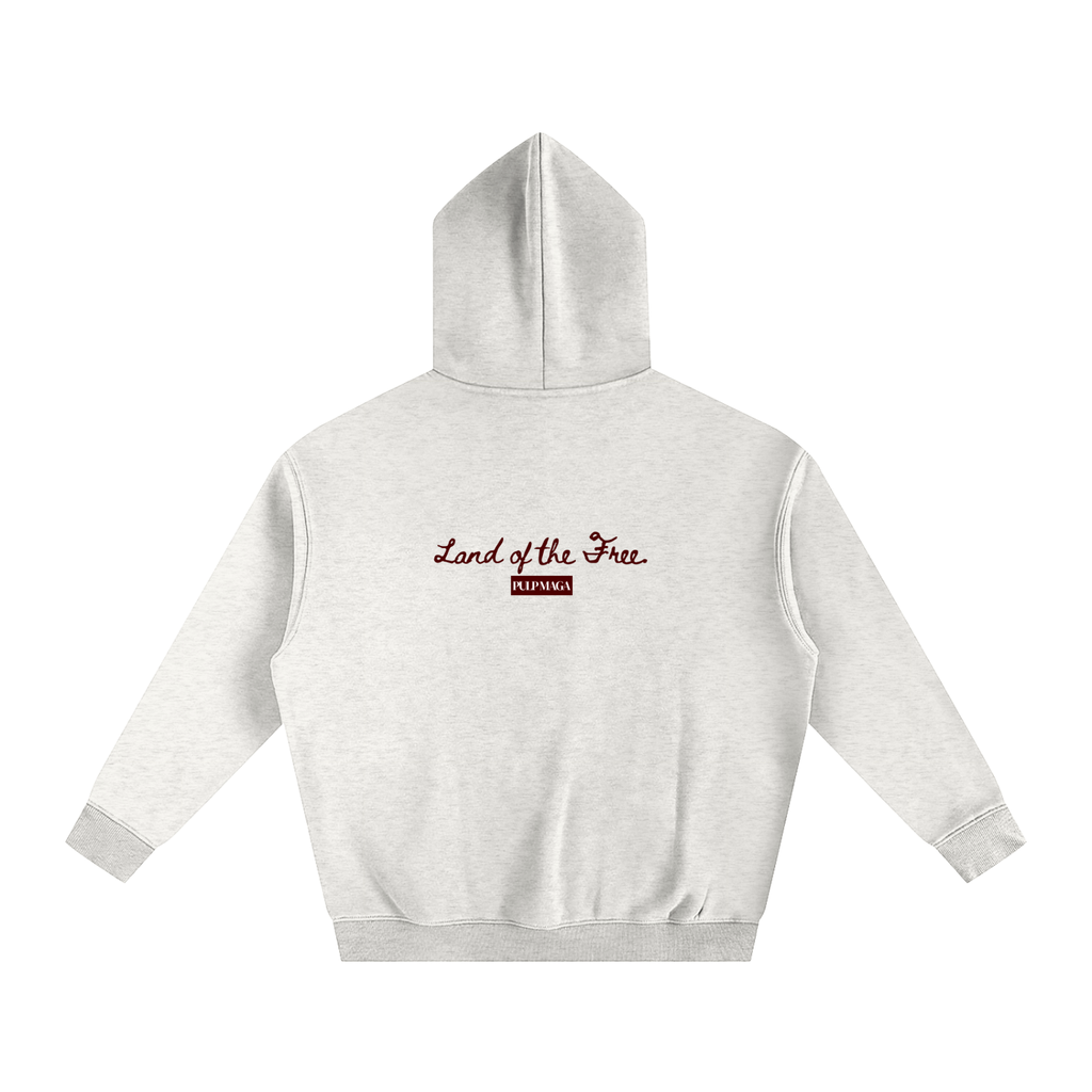 GOD BLESS AMERICA - Unisex Fleeced Oversized Hoodie