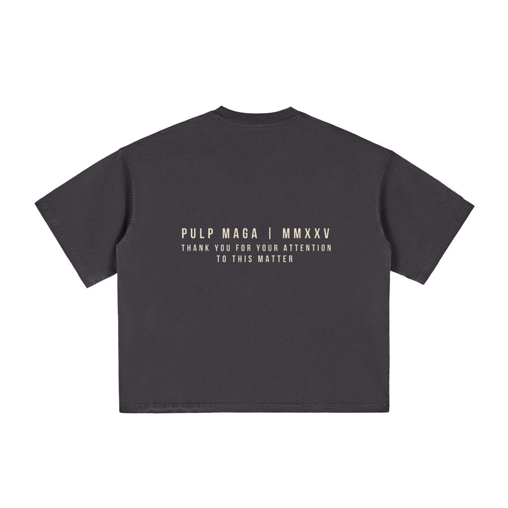 PEER REVIEWED BY PFIZER - Vintage Washed Boxy T-Shirt