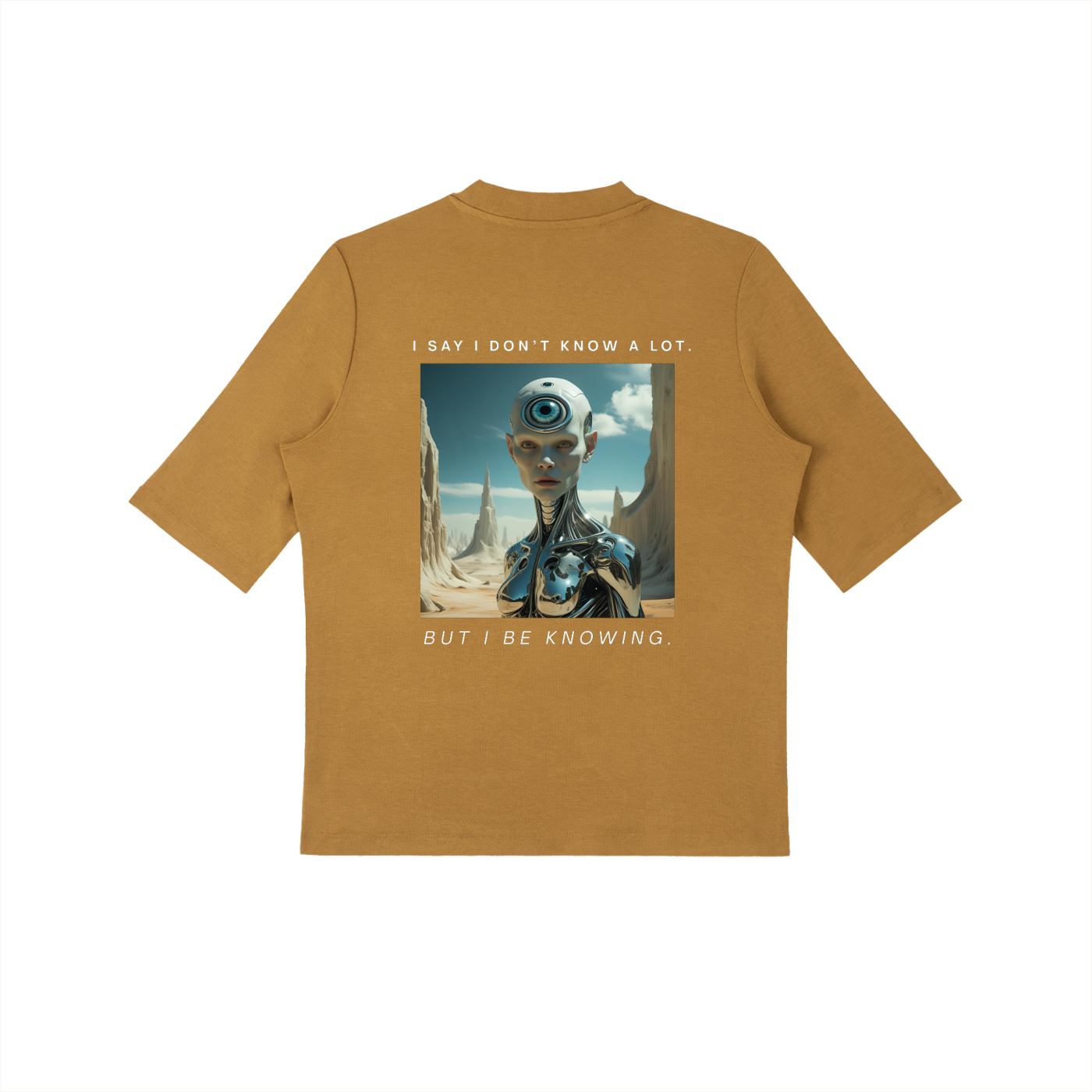 THIRD EYE - Essential Mock Neck Tee