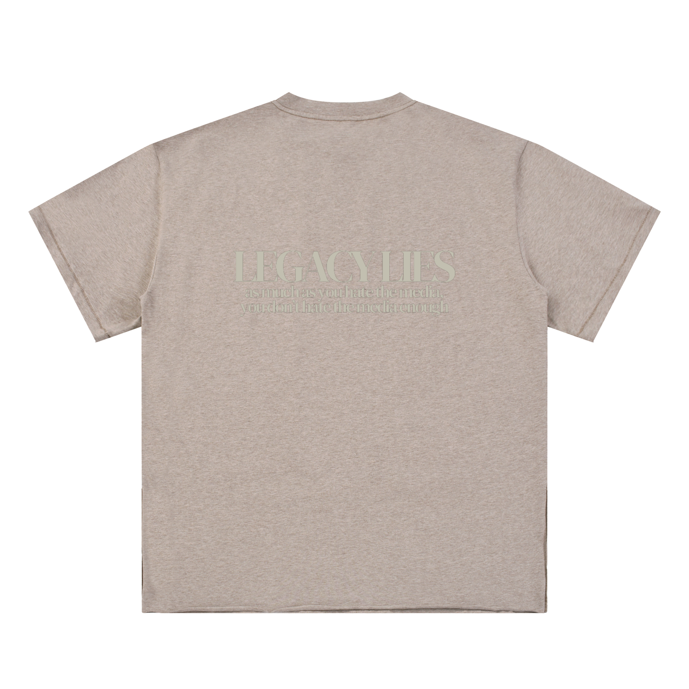 YOU DON'T HATE THE MEDIA ENOUGH - Essential Cotton T-Shirt