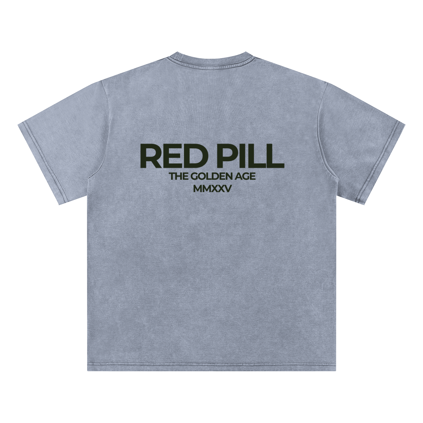 RED PILL MINERAL INK - Bamboo Snow Washed T-Shirt