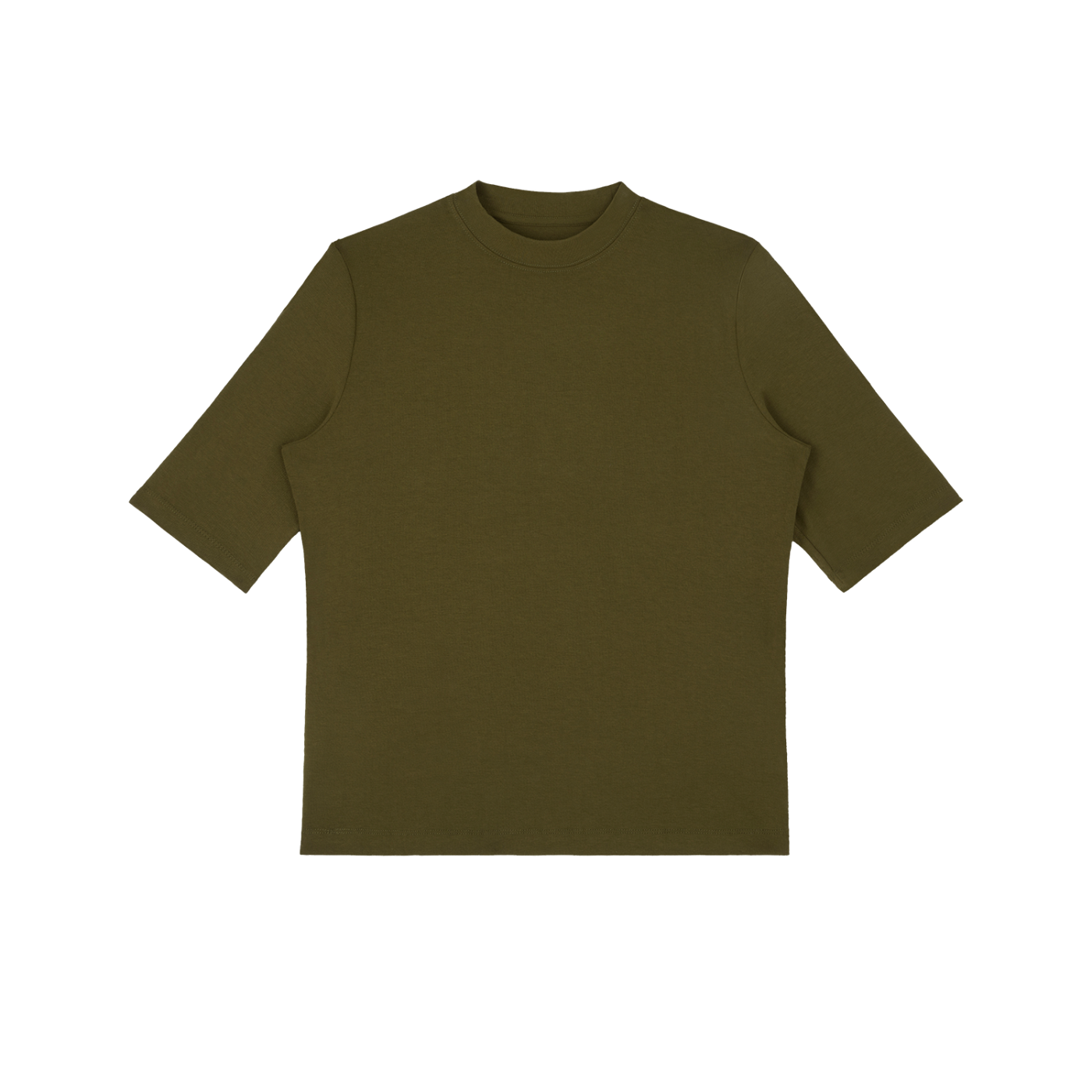HERD MENTALITY - Essential Mock Neck Tee
