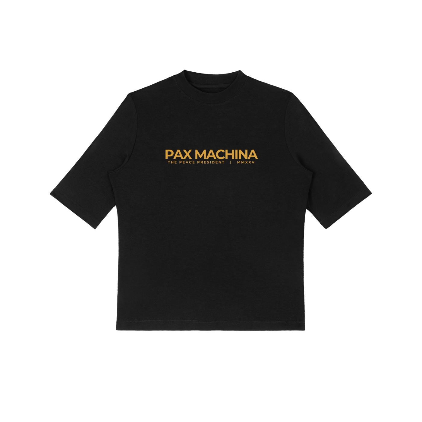 PAX MACHINA - Essential Mock Neck Tee