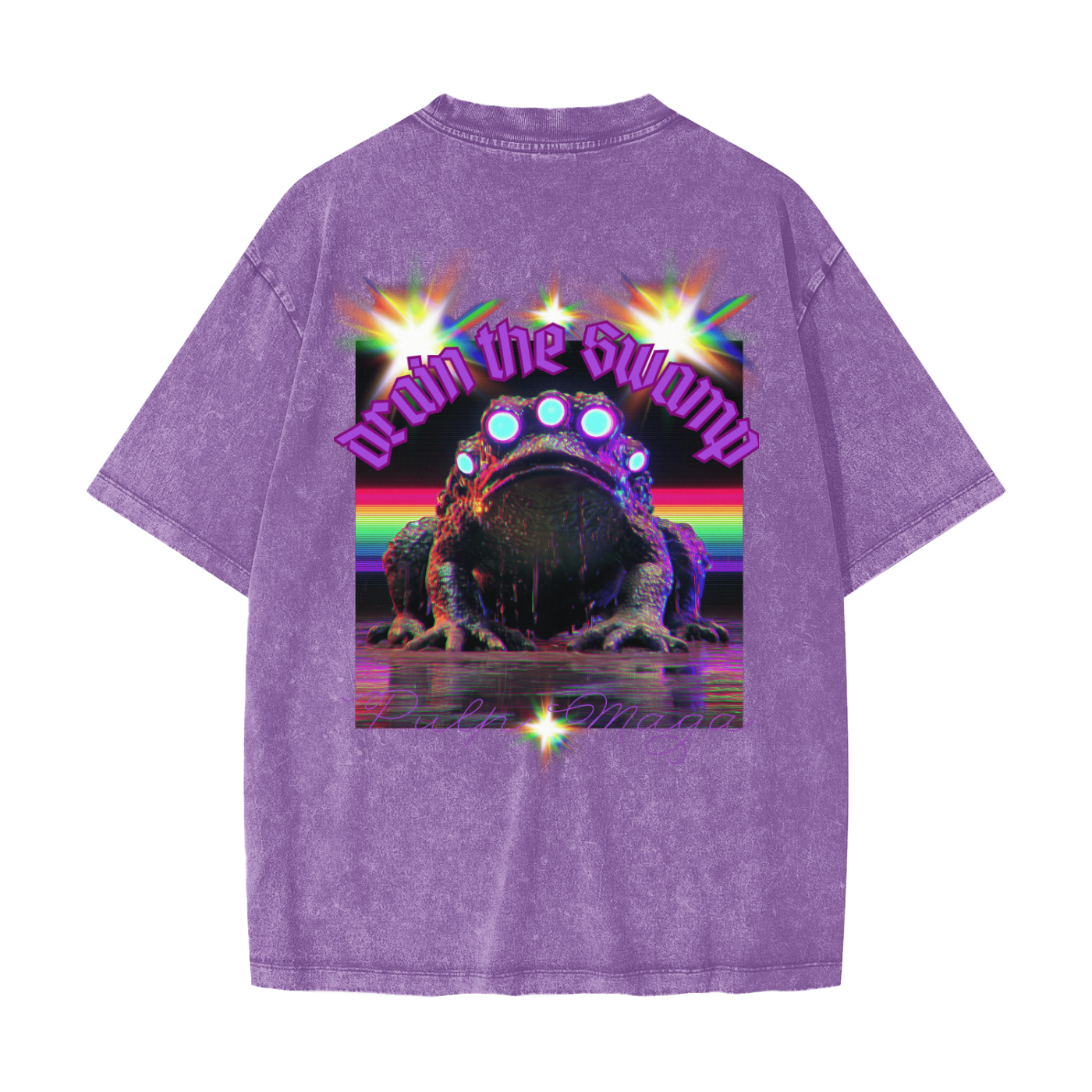DRAIN THE SWAMP | LIMITED EDITION - Heavyweight Snow Washed T-Shirt