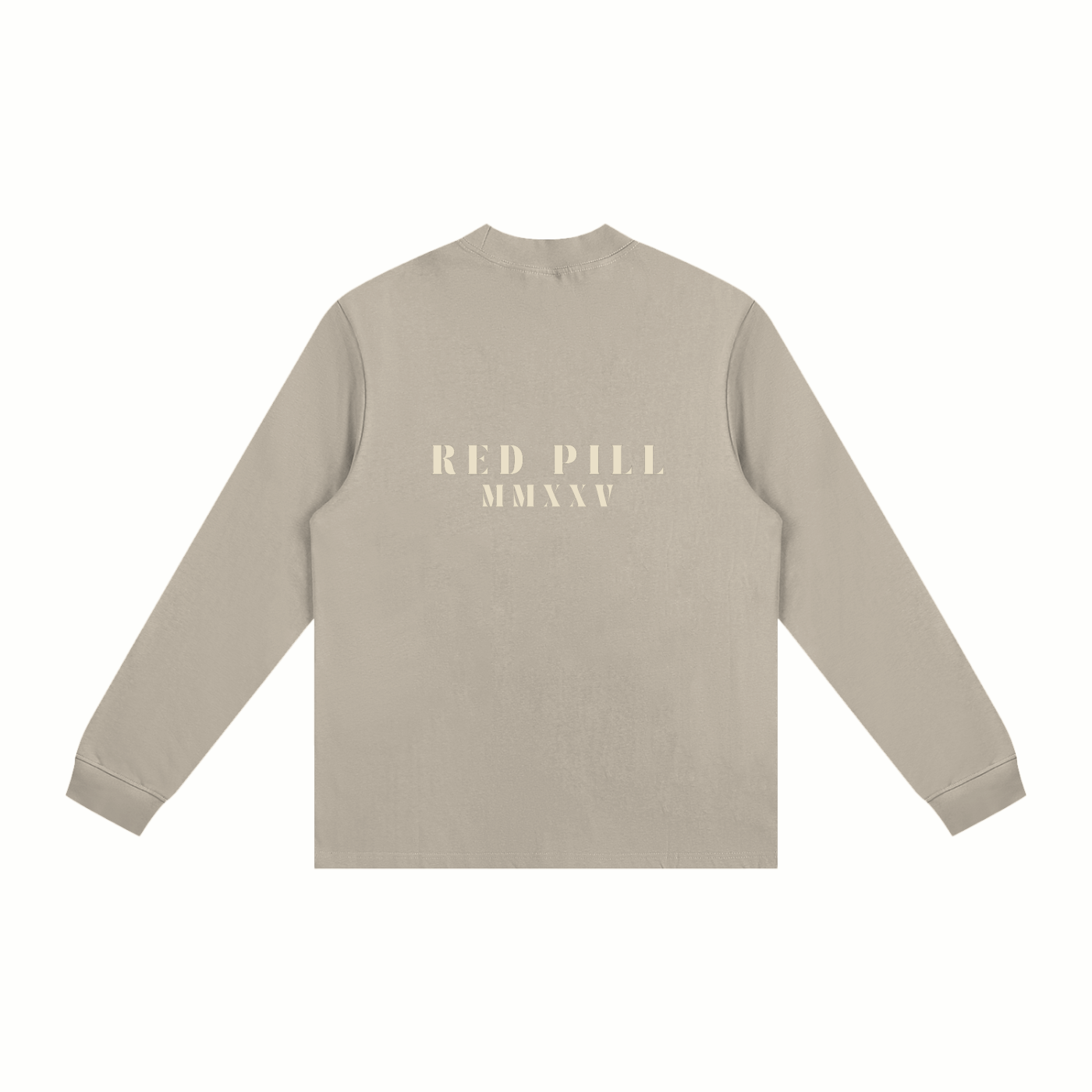 RED PILL - Non-Shrink Mock Neck Long Sleeve