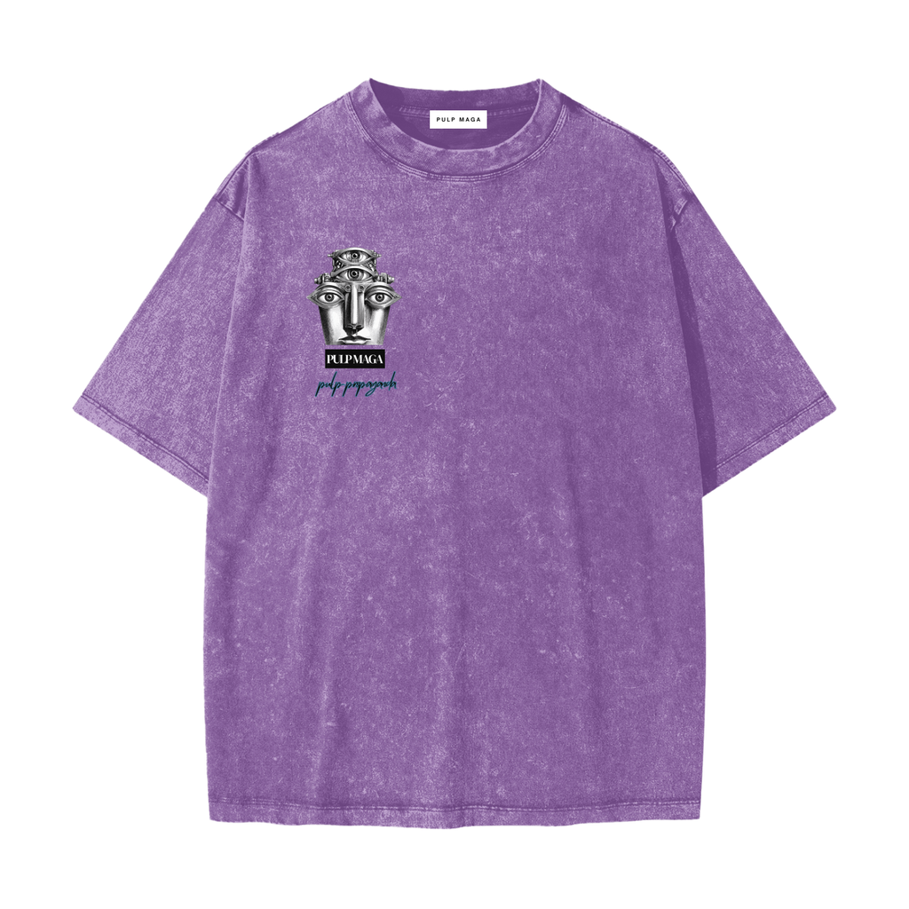 FAKE NEWS - Heavyweight Snow Washed T-Shirt