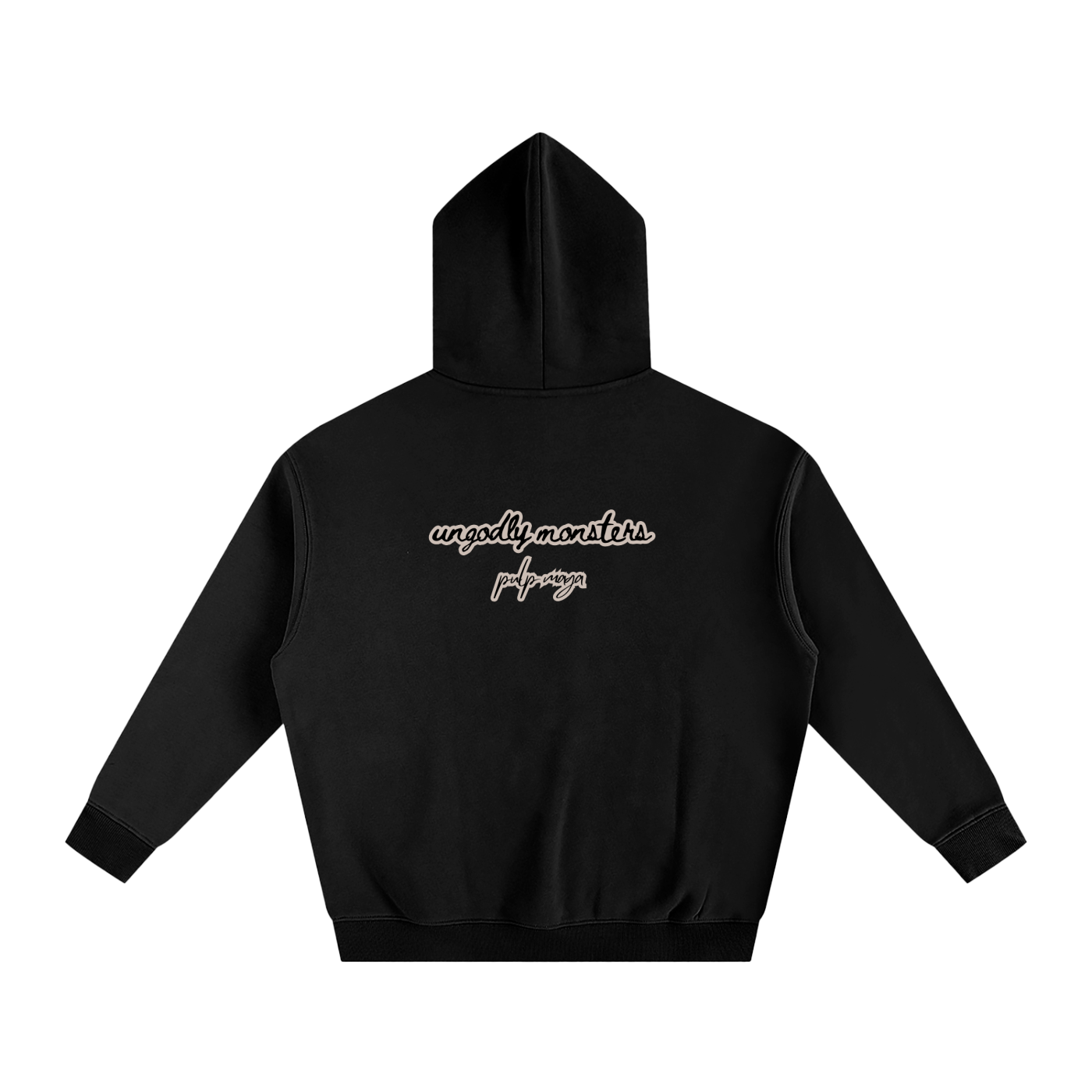 GLOBAL DYSTOPIA - Unisex Fleeced Oversized Hoodie