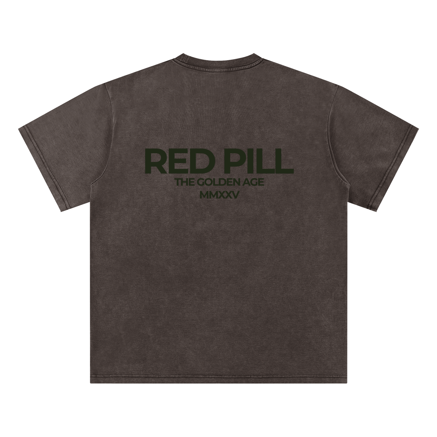 RED PILL MINERAL INK - Bamboo Snow Washed T-Shirt