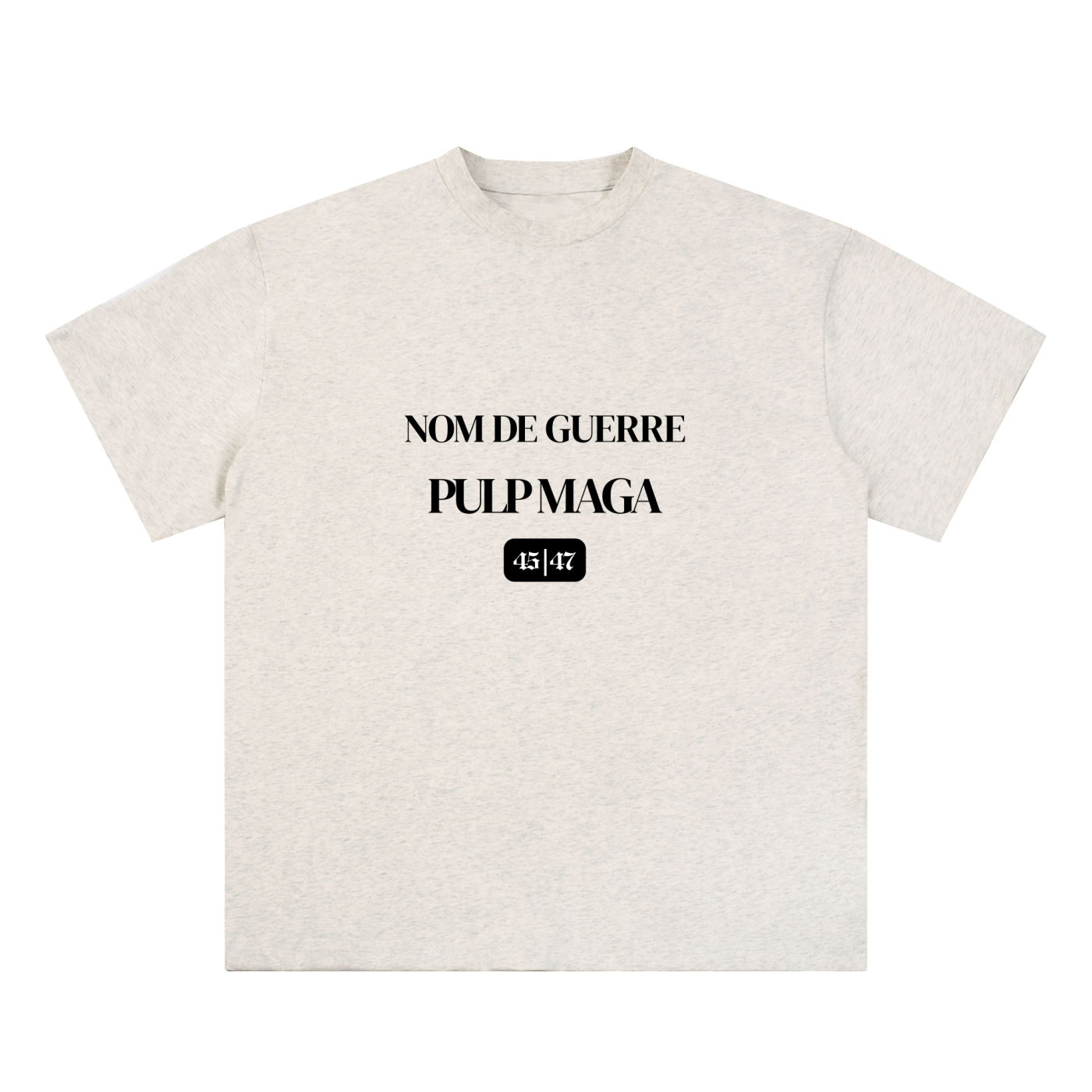 NOM DE GUERRE - Essential Cotton T-Shirt