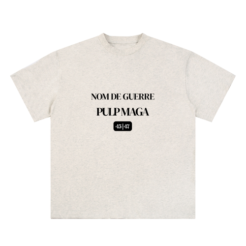 NOM DE GUERRE - Essential Cotton T-Shirt