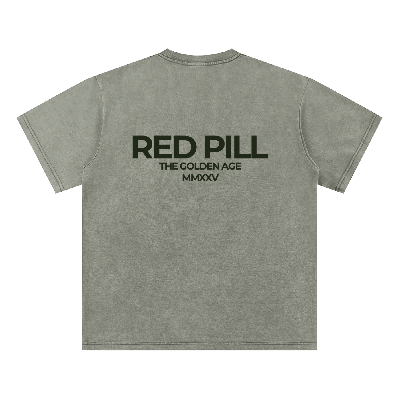 RED PILL MINERAL INK - Bamboo Snow Washed T-Shirt