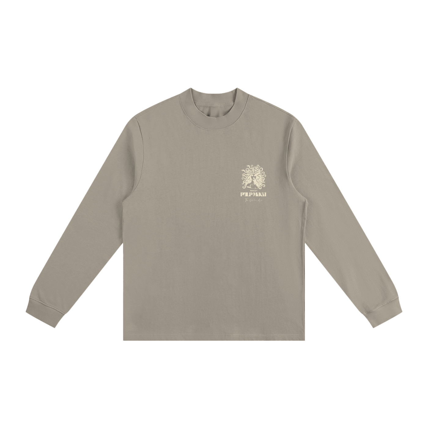 RED PILL - Non-Shrink Mock Neck Long Sleeve