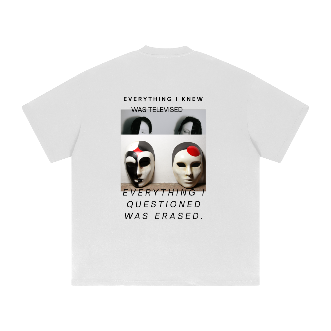 THE TELEVISED LIE - Heavyweight Drop Shoulder T-Shirt