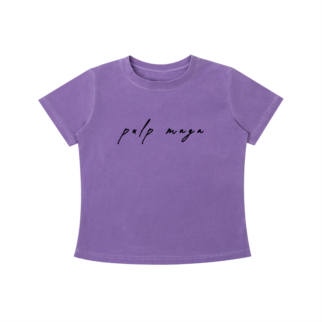 COLLECTIVE VISION - Vintage Wash Slim Baby Tee