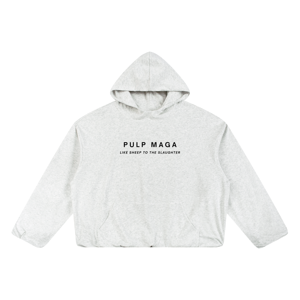 VEIL LIFTED - Unisex Boxy Gather-Hem Hoodie