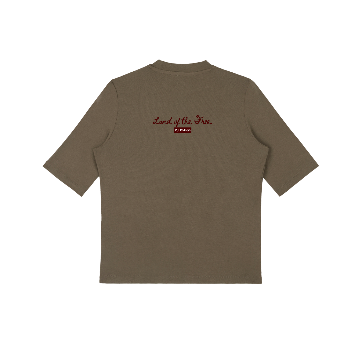 GOD BLESS AMERICA - Essential Mock Neck Tee