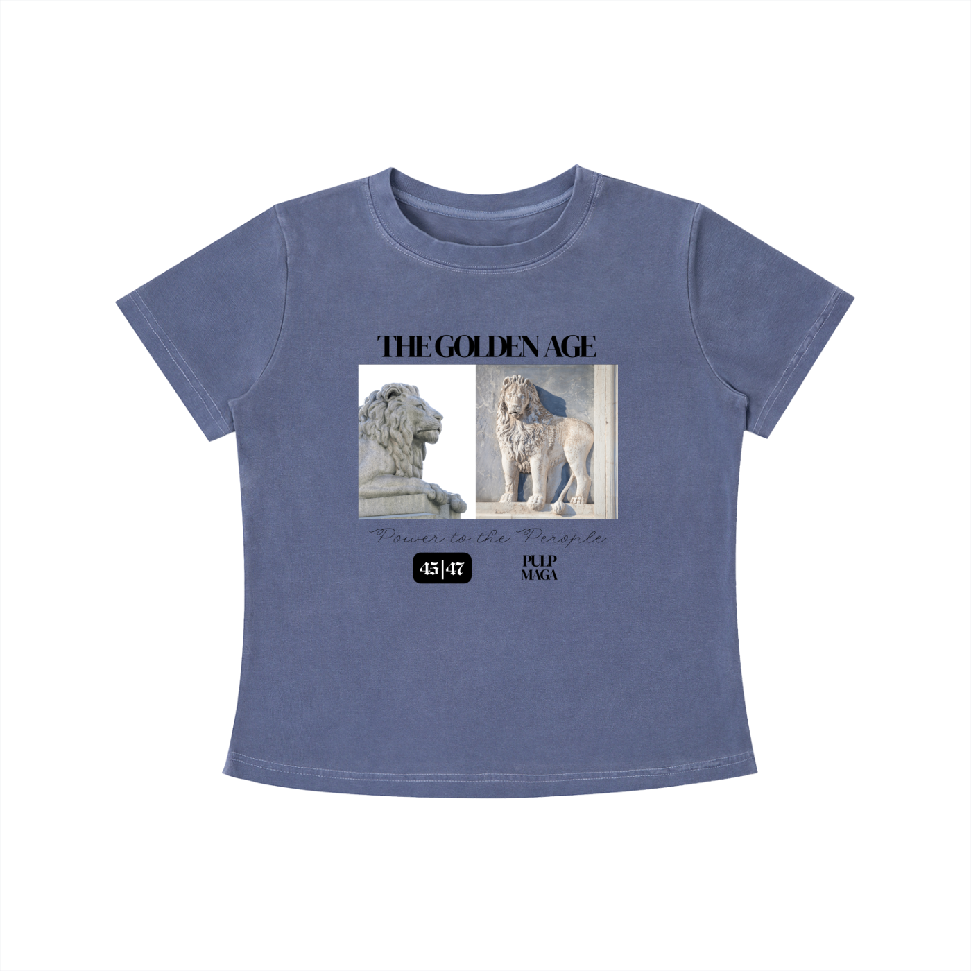 THE GOLDEN AGE - Vintage Wash Slim Baby Tee