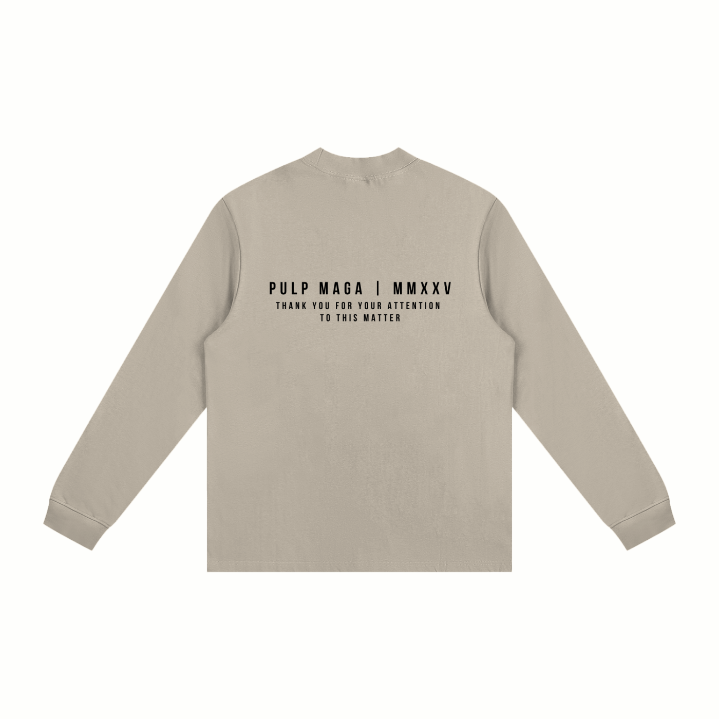 DRAIN THE SWAMP - Non-Shrink Mock Neck Long Sleeve