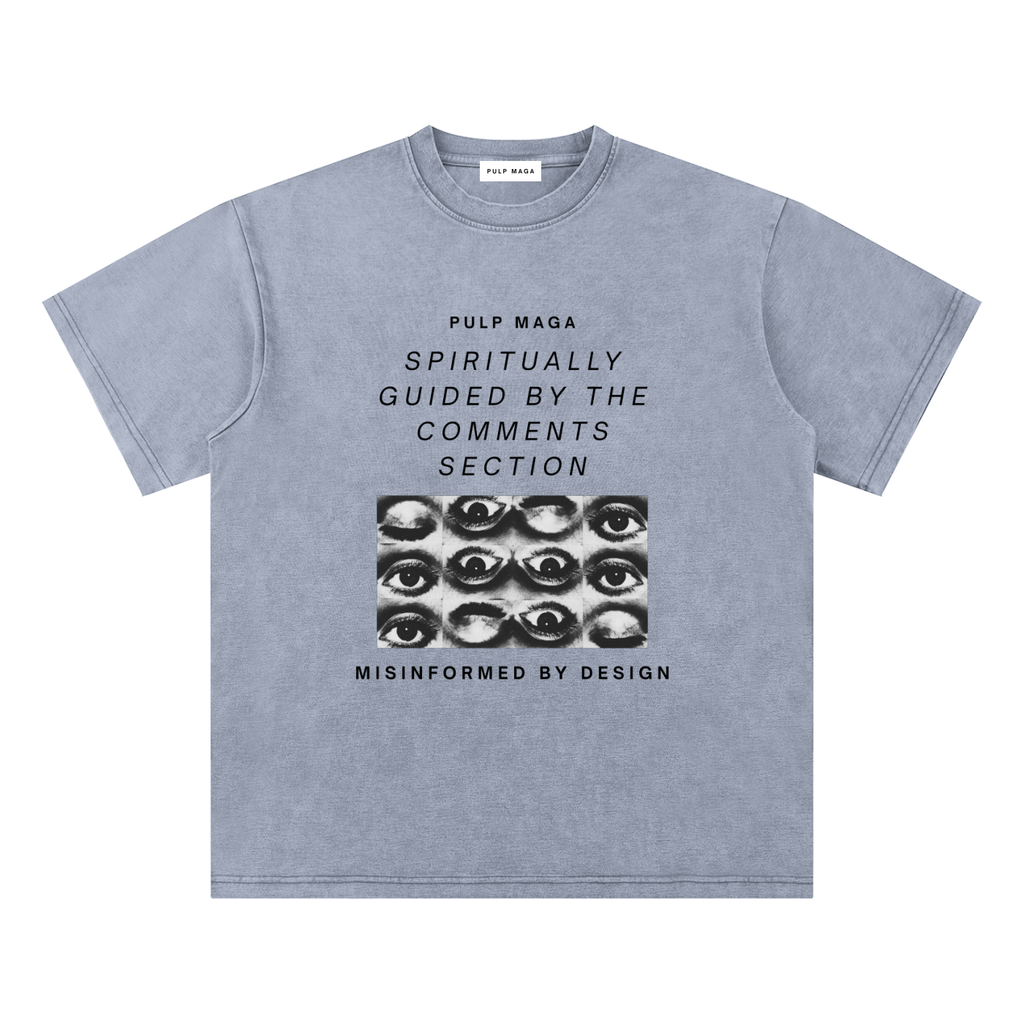 CTRL + ALT + BELIEVE - Bamboo Snow Washed T-Shirt