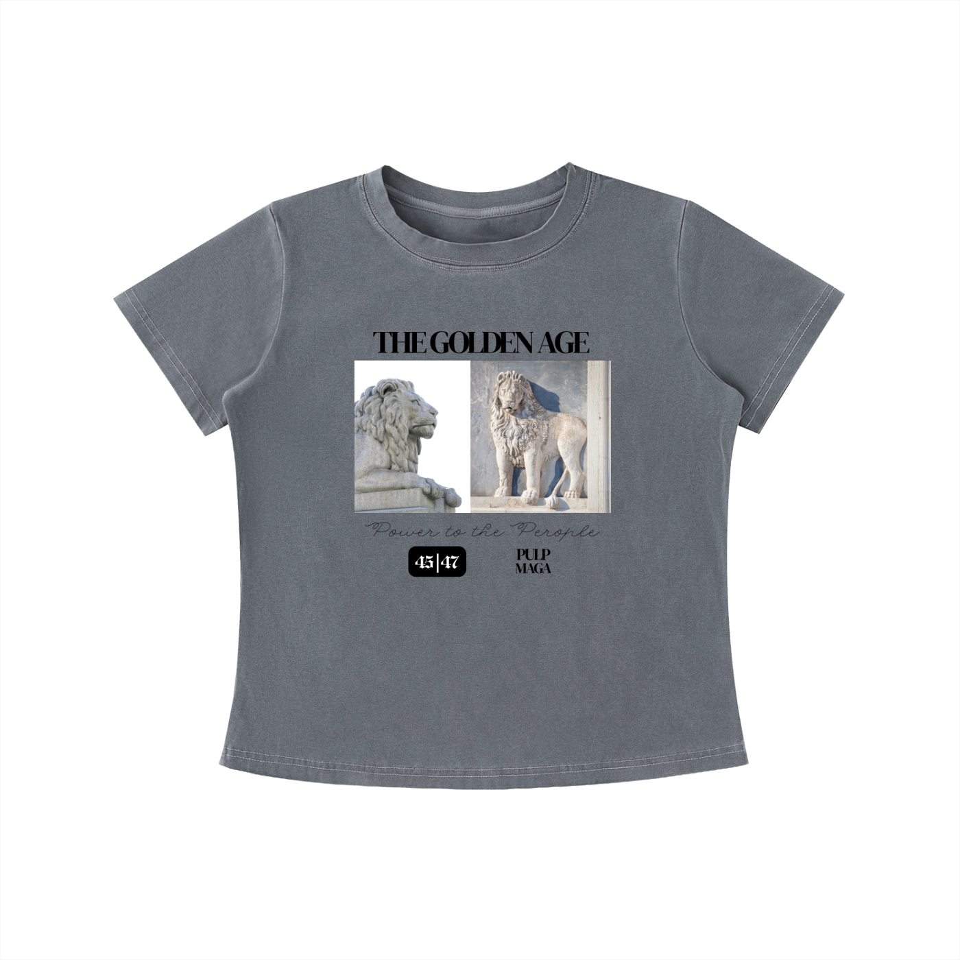 THE GOLDEN AGE - Vintage Wash Slim Baby Tee