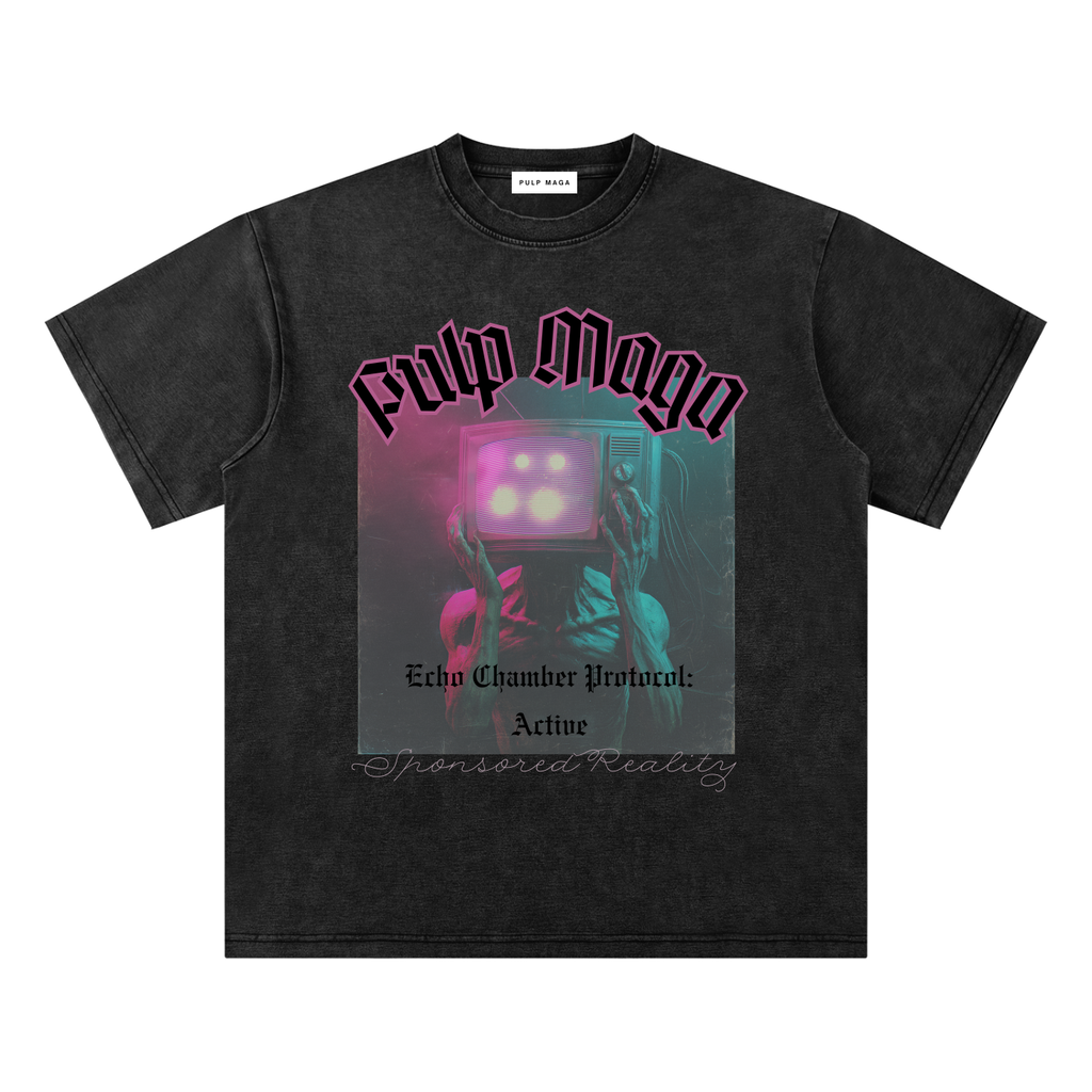 SPONSORED REALITY - Bamboo Snow Washed T-Shirt