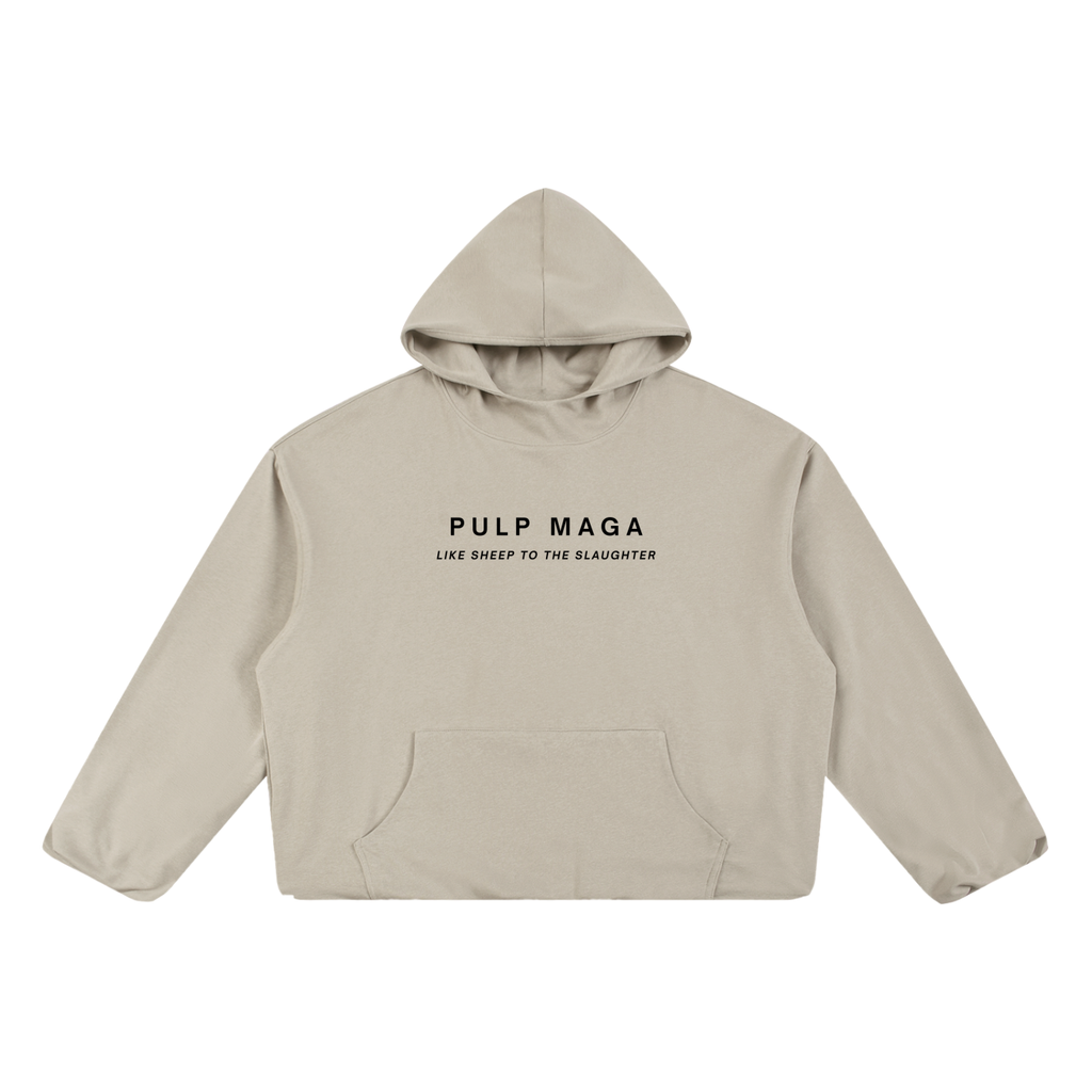 VEIL LIFTED - Unisex Boxy Gather-Hem Hoodie