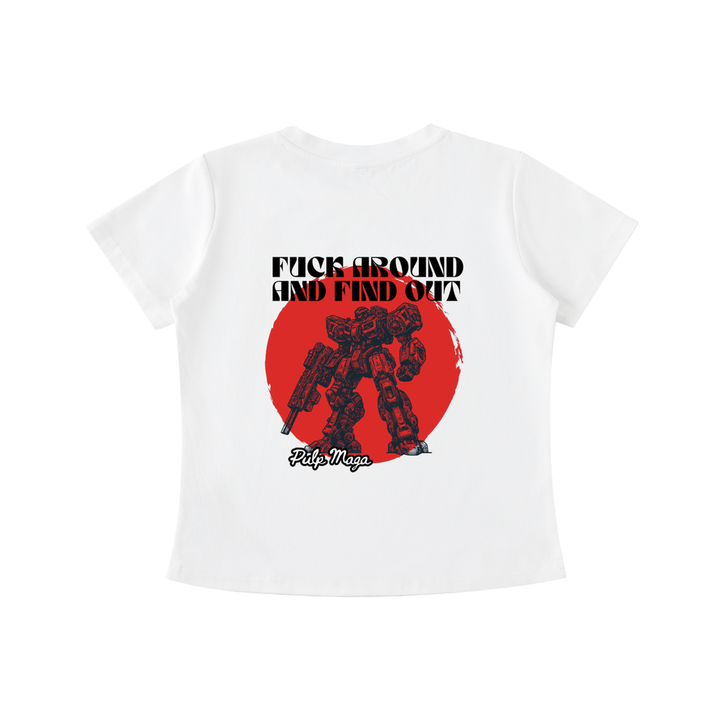FAFO TRANSFORMER - Vintage Wash Slim Baby Tee