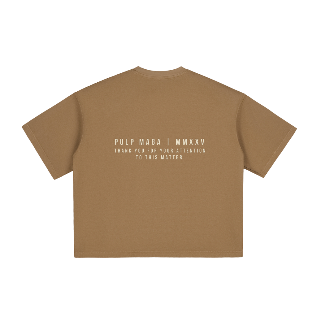 FUCK AROUND AND FIND OUT - Vintage Washed Boxy T-Shirt