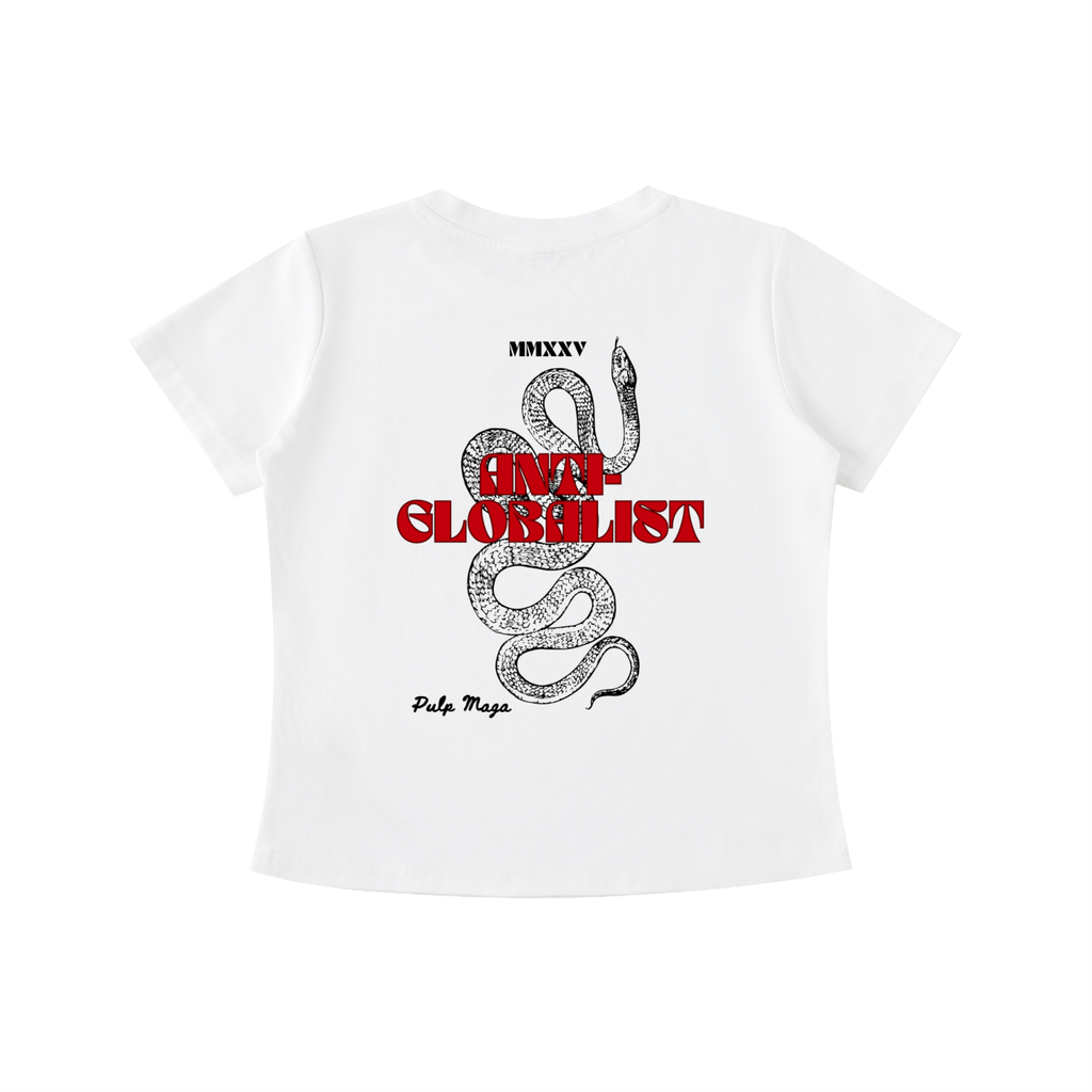 ANTI-GLOBALIST - Vintage Wash Slim Baby Tee