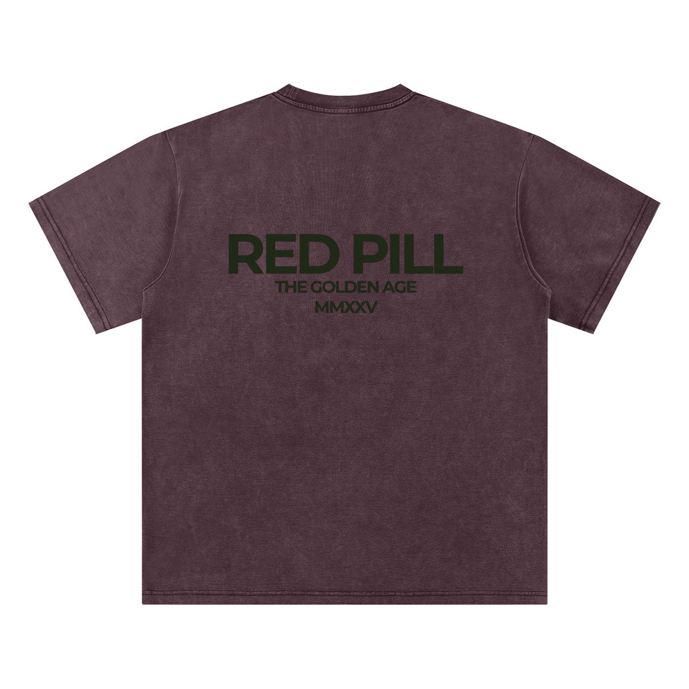 RED PILL MINERAL INK - Bamboo Snow Washed T-Shirt