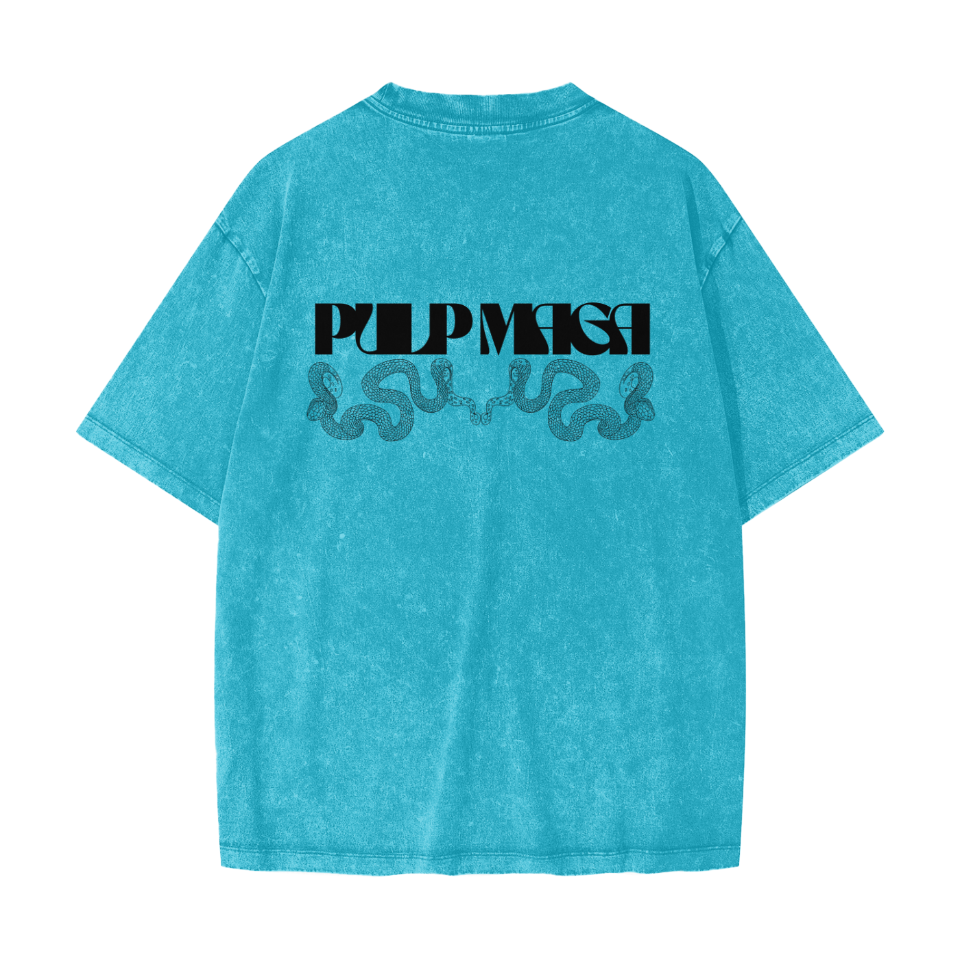 GEMINI SERPENT - Heavyweight Snow Washed T-Shirt