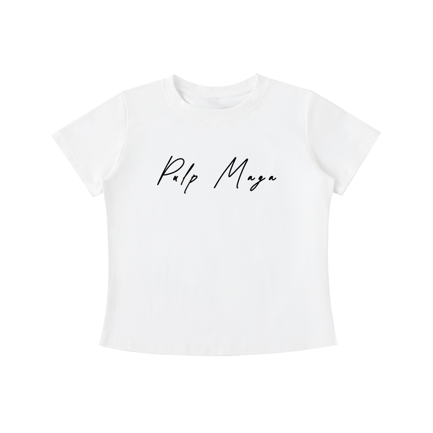 CURATED REALITY - Vintage Wash Slim Baby Tee