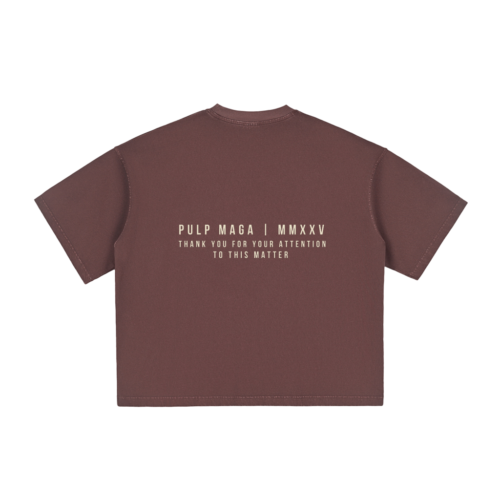 PEER REVIEWED BY PFIZER - Vintage Washed Boxy T-Shirt