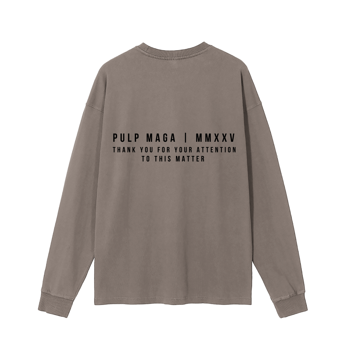 DISMANTLE THE DEEP STATE - ENZYME LONG SLEEVE TEE