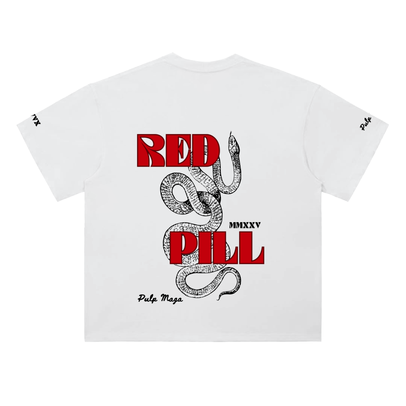 RED PILL - Heavyweight T-Shirt