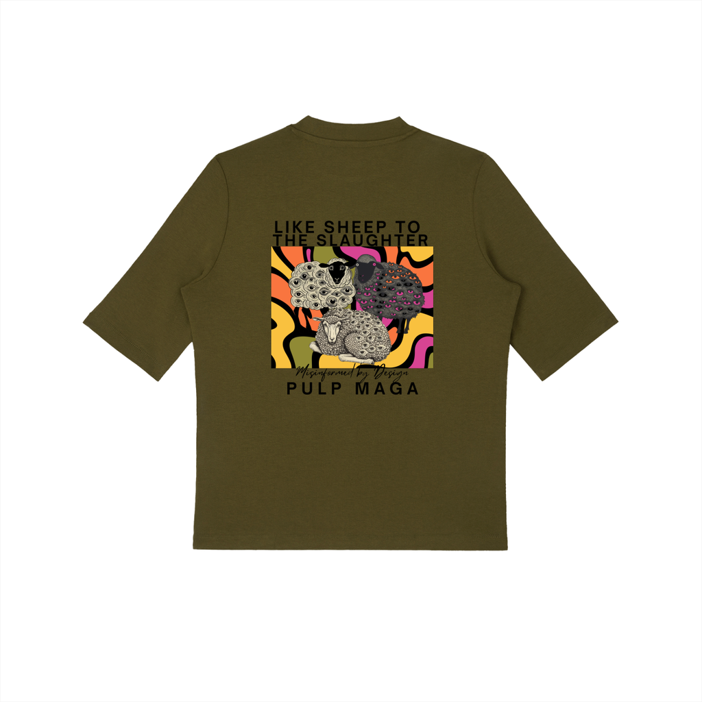 FOLLOWERS' PSYCHE - Essential Mock Neck Tee