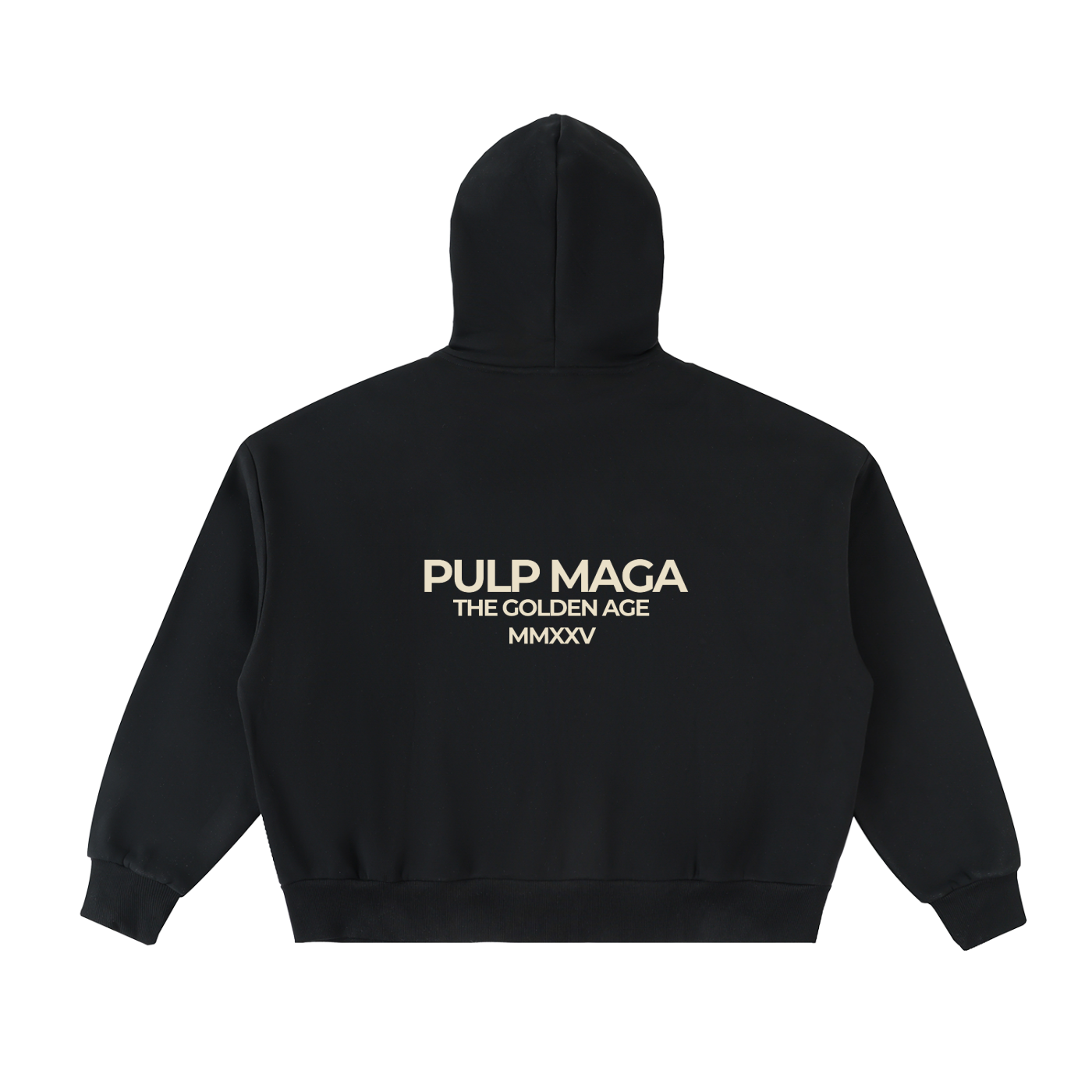 RED PILL - Fleeced Full-Zip Boxy Hoodie